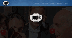 Desktop Screenshot of popesbrand.com